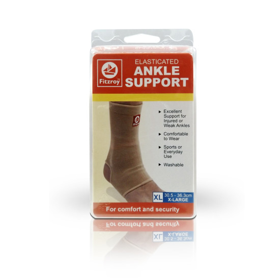 Fitzroy Elasticated Ankle Support - X-Large Size