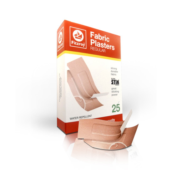 Fitzroy Regular Fabric Plasters 25 Pieces