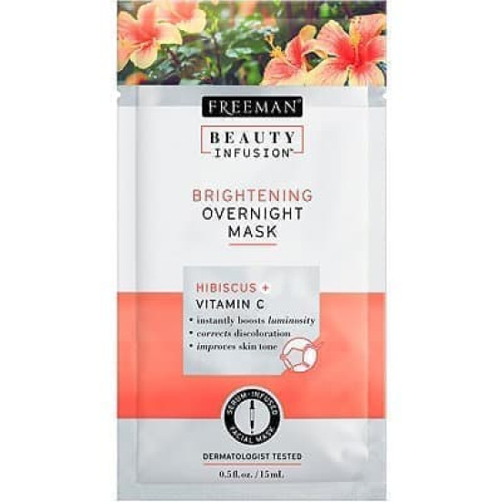 Freeman Beauty Infusion Hibiscus + Vit C Overnight Sheet Mask