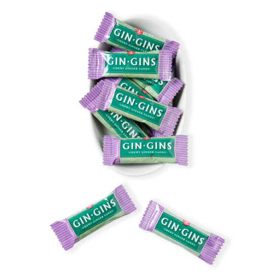 Gin Gins Chewy Ginger Candy Travel Pack