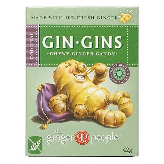 Gin Gins Chewy Ginger Candy Travel Pack