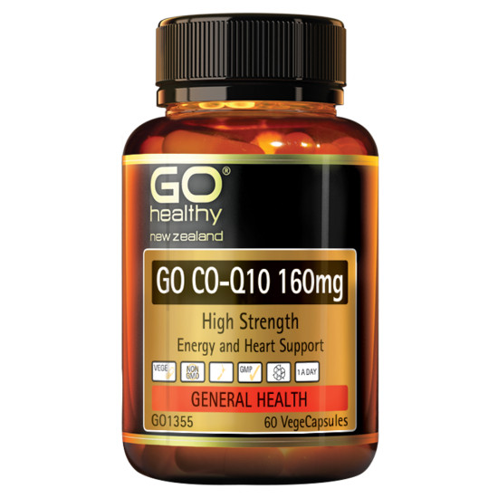 GO Healthy GO CoQ10 160mg 60 Capsules