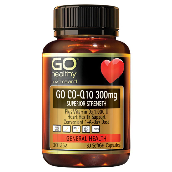 GO Healthy GO CoQ10 300mg 60 Capsules