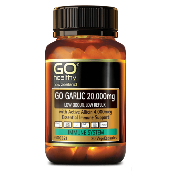 GO Healthy GO Garlic 20000mg 30 Capsules
