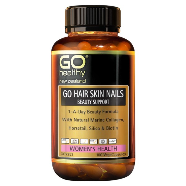 GO Healthy GO Hair Skin Nails 100 Capsules