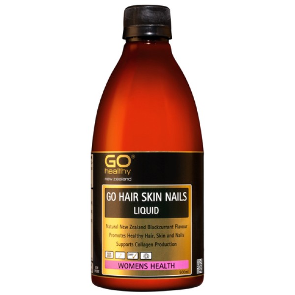 GO Healthy GO Hair Skin Nails Liquid 500ml