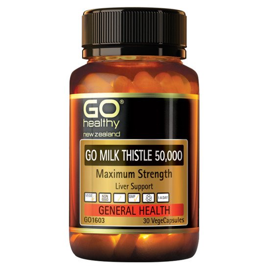 GO Healthy GO Milk Thistle 30 Capsules