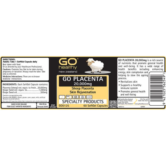 GO Placenta 20000mg