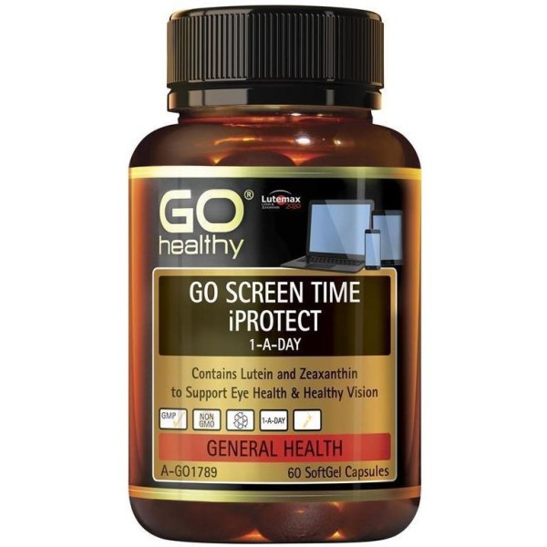 GO Healthy GO Screen Time iProtect 60 Capsules