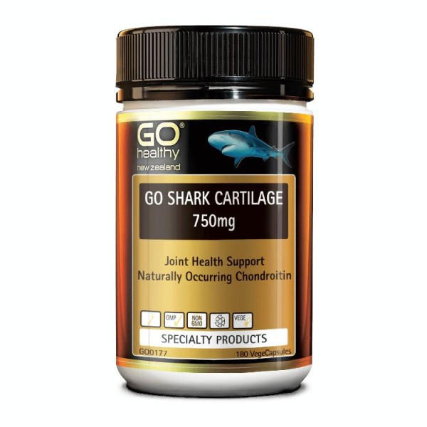 GO Healthy GO Shark Cartilage 750mg Capsules