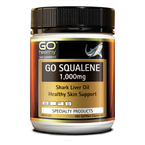 GO Healthy GO Squalene 1000mg Capsules