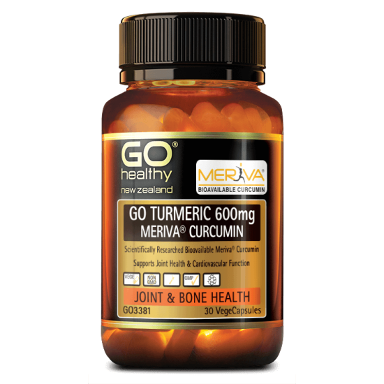 GO Healthy GO Turmeric 600mg Meriva Curcumin 30 Capsules