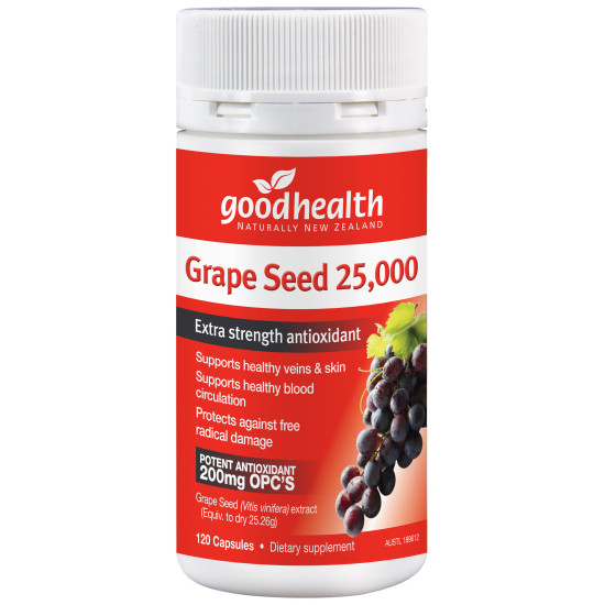 Good Health Grape Seed 25000 120 Capsules