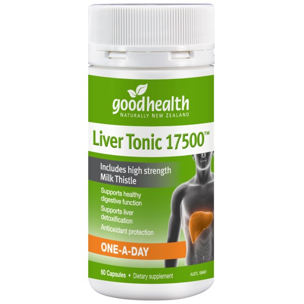 Good Health Liver Tonic Milk Thistle 60 Capsules