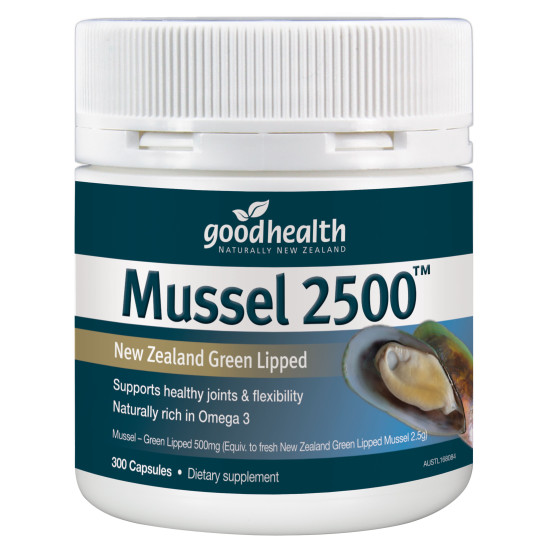 Good Health Mussel 2500 300 Capsules