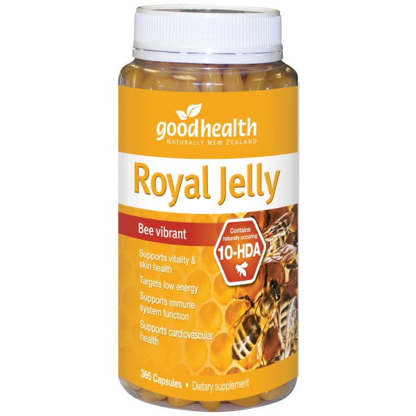 Good Health Royal Jelly 1000mg 365 Capsules