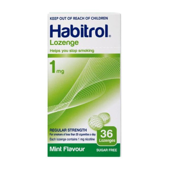 Habitrol Lozenges 1mg Mint Flavour 36 Lozenges