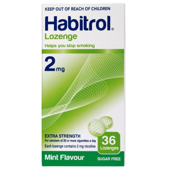 Habitrol Lozenges 2mg Mint Flavour 36 Lozenges