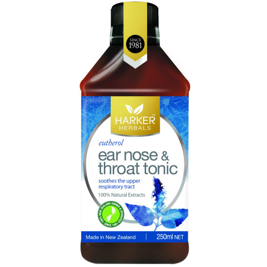 Harker Herbals Ear, Nose & Throat Tonic (Eutherol) 250ml