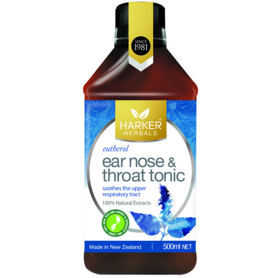 Harker Herbals Ear, Nose & Throat Tonic (Eutherol) 500ml