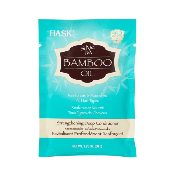 Hask Bamboo Oil Strengthening Deep Conditioner Hair Treatment Sachet