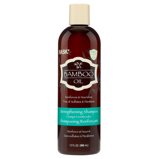 Hask Bamboo Oil Strengthening Shampoo 355ml