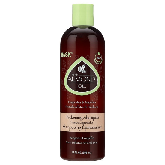 Hask Mint Almond Thickening Shampoo 355ml