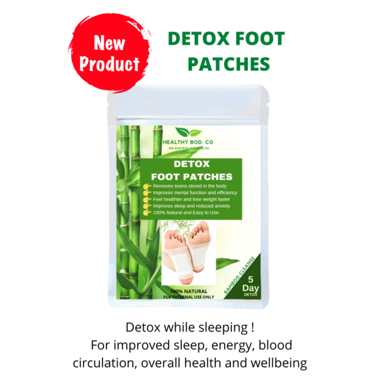 Detox Foot Patches - 5 Day Bamboo Cleanse