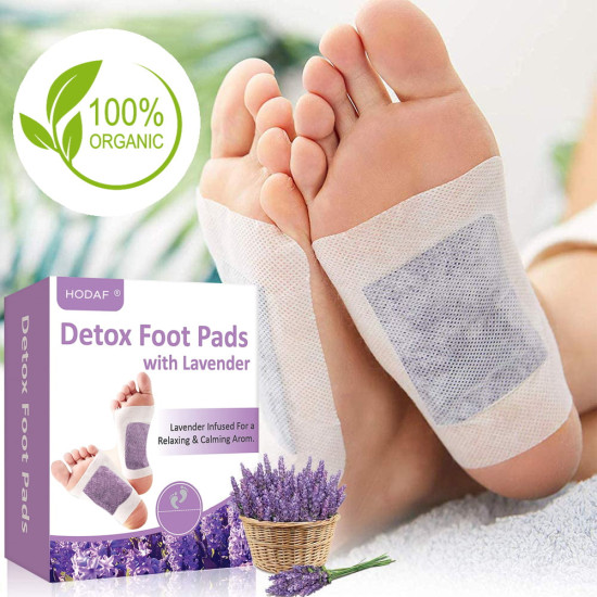 Detox Foot Pads Lavender Patches