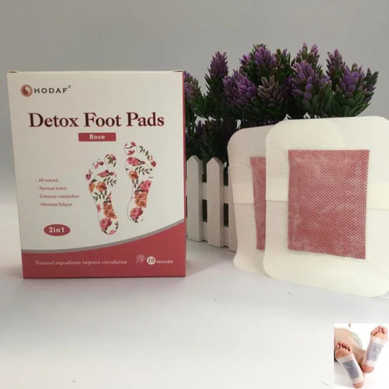 Detox Foot Pads Rose Patches