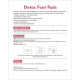 Detox Foot Pads Rose Patches