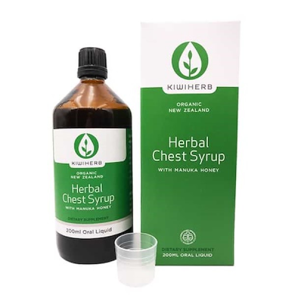 Kiwiherb Adult Herbal Chest Syrup 200ml