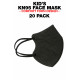 KN95 Kids Masks Black Colour