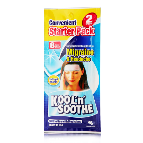 Kool N Soothe Cooling Gel Pads 2s