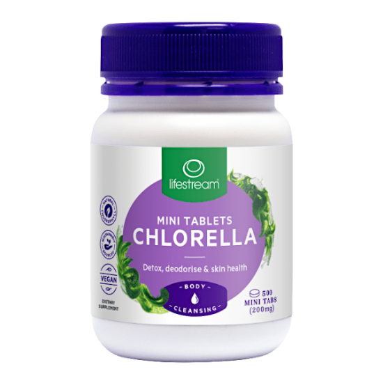 Lifestream Chlorella 500mg 200 Tablets