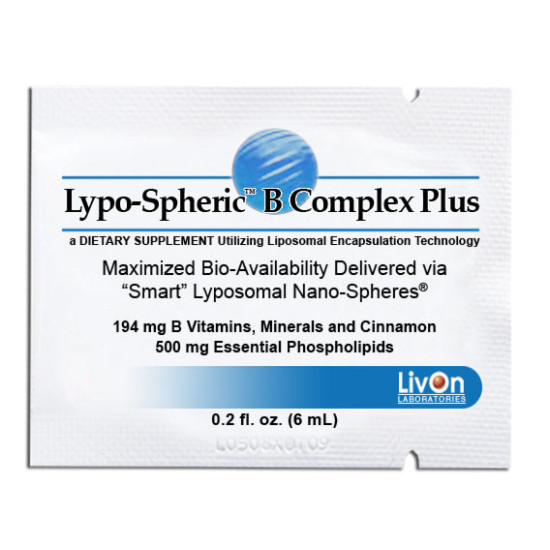 Livon Labs Lypo-Spheric B Complex Plus 30 Pack