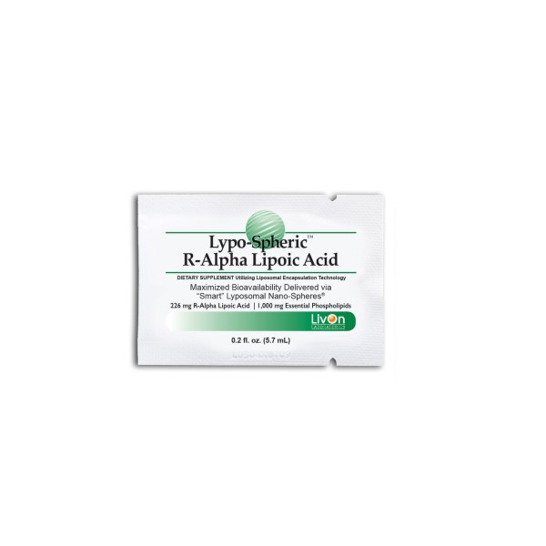 Livon Labs Lypo-Spheric R-Alpha Lipoic Acid 30 Pack