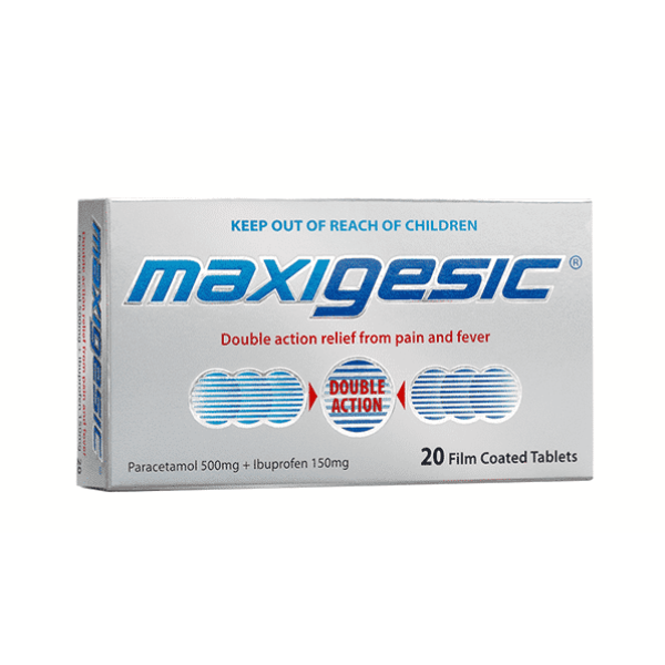 Maxigesic Pain Relief 20 Tablets