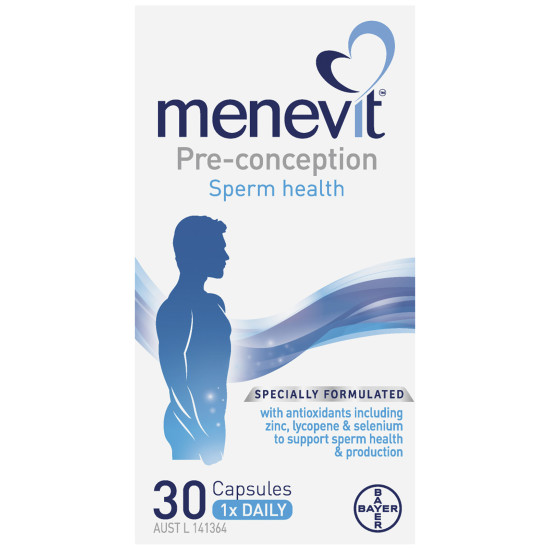 Menevit Male Fertility - Sperm Health Support