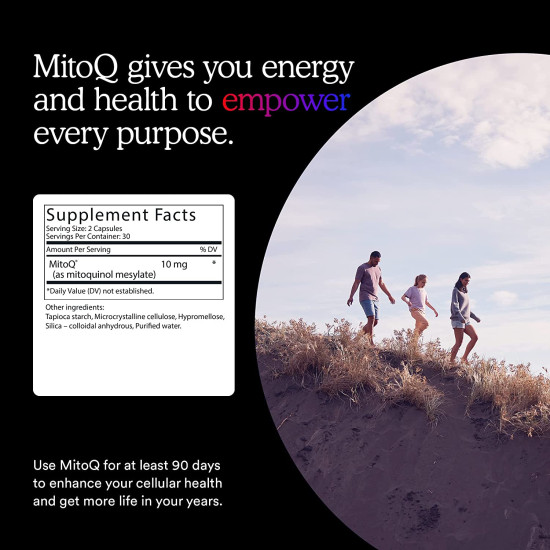 MitoQ 5mg Antioxidant - Pure