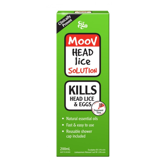 Moov Head Lice Solution 200ml