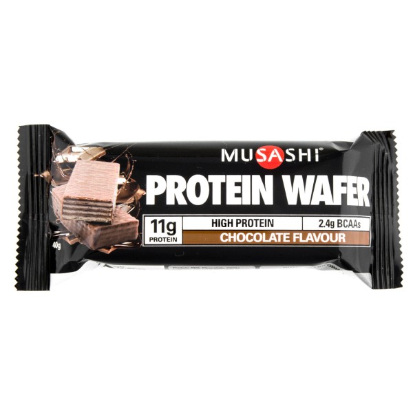 Musashi Protein Wafer Chocolate Bars 11g
