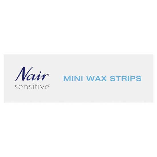 Nair Sensitive Wax Strips Mini