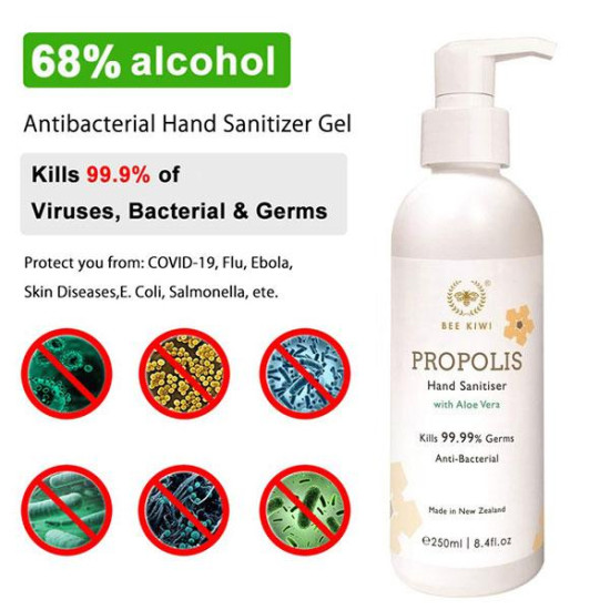 Bee Kiwi Propolis Hand Sanitizer 250ml