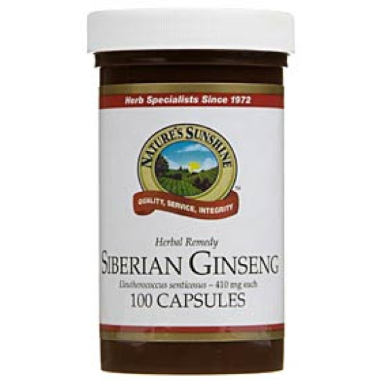 Nature's Sunshine Siberian Ginseng 100 Capsules