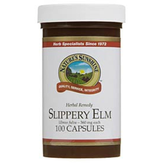 Nature's Sunshine Slippery Elm 100 Capsules