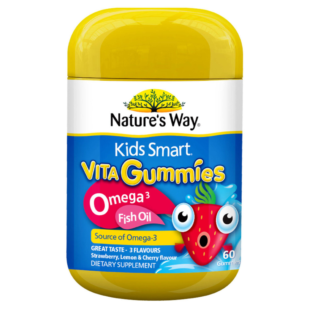 Nature's Way Kids Smart Vita Gummies Omega 3 Fish Oil 60s ...