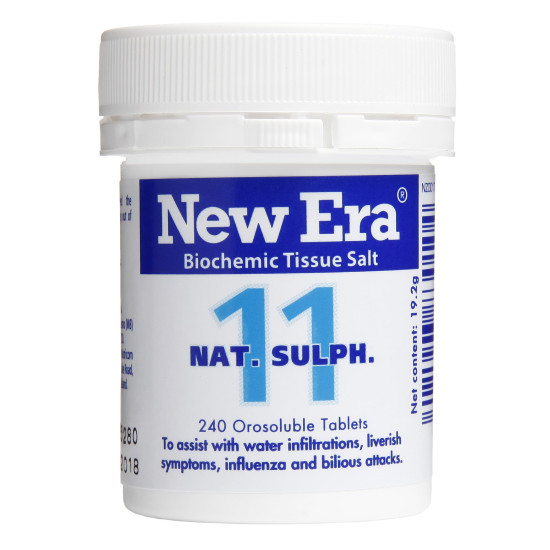 New Era No.11 Nat. Sulph. 240 Tablets