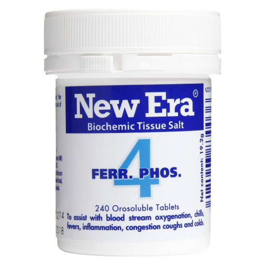 New Era No.4 Ferr. Phos. 240 Tablets