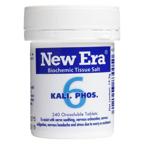 New Era No.6 Kali. Phos. 240 Tablets